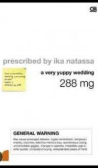 Image of A very yuppy wedding