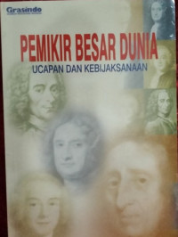 Image of Pemikiran Besar Dunia Ucapan Dan Kebijaksanaan