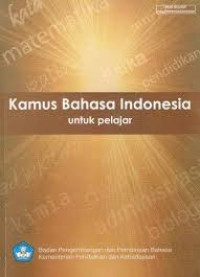 Image of Kamus Bahasa Indonesia untuk pelajar