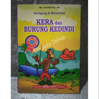 Image of Dongeng dan mewarnai : kera dan burung kedindi