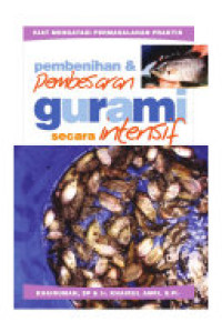 Image of Pembenihan dan pembesaran gurami secara intentif