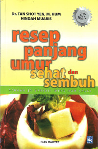 Image of Resep panjang umur sehat dan sembuh